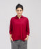 Women's Collared Three Quarter Shirt